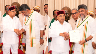 ‘Humbled’: DK Shivakumar’s first reaction after being elected CLP leader, stakes claim to form Karnataka govt
