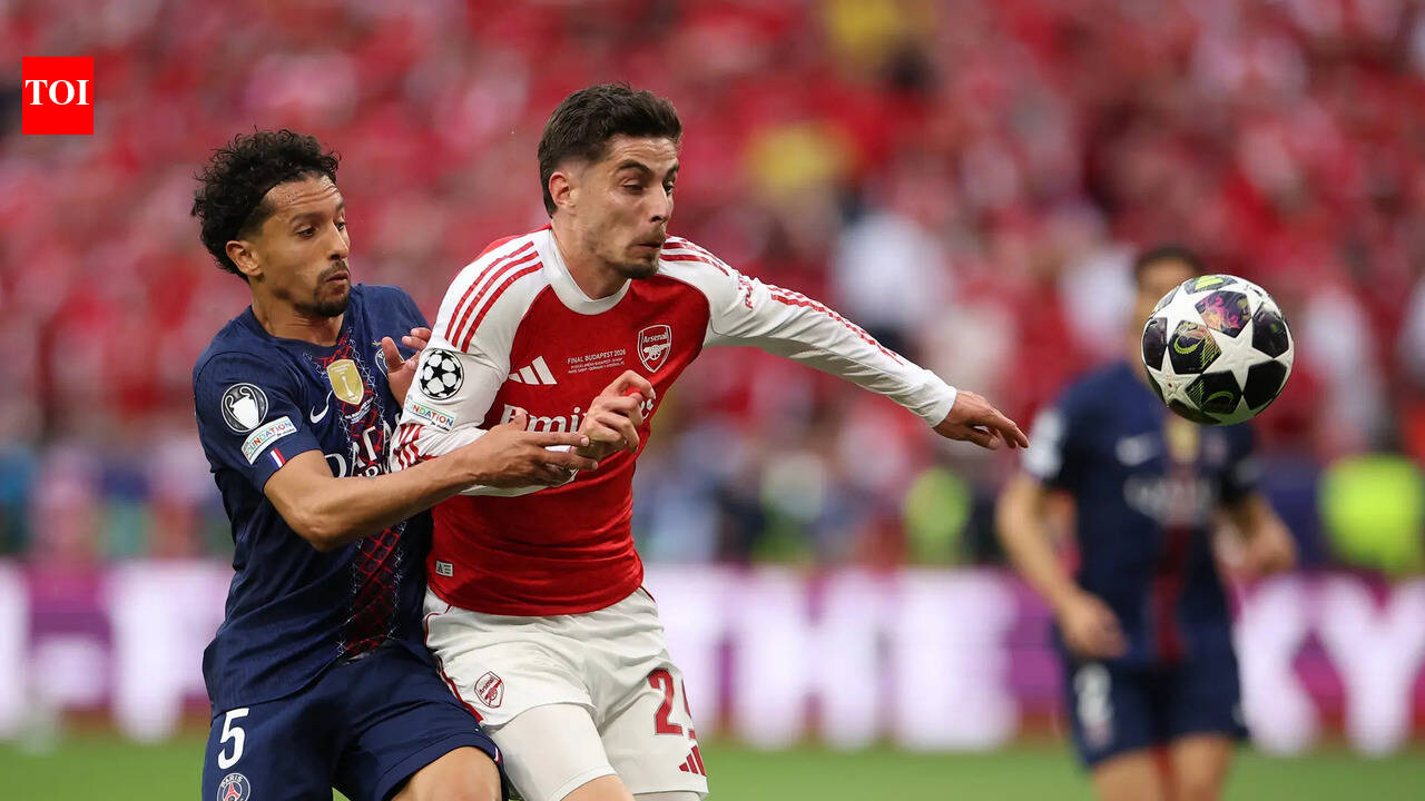 Champions League Final Live: Arsenal 1-0 PSG - Havertz fires Arsenal ahead