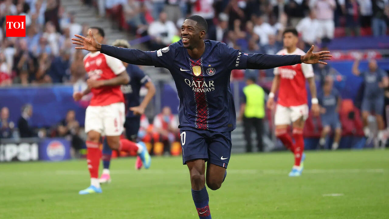 Champions League Final Live: Arsenal 1-1 PSG; Dembélé converts from the spot to level it for PSG