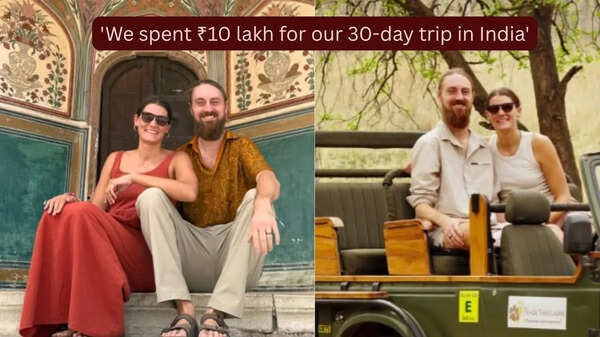 'We spent ₹10 lakh for our 30-day trip in India': American couple's travel budget shocks the internet; here's where the money actually went