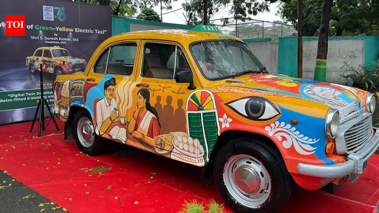 Jadavpur University retrofits Ambassador taxi into electric vehicle
