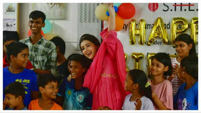  I wanted to bring a smile to children who need love and care