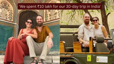 'We spent ₹10 lakh for our 30-day trip in India': American couple's travel budget shocks the internet; here's where the money actually went