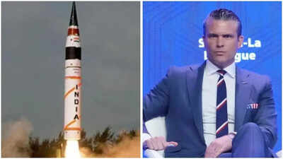 Pakistani journalist flubs with poser on India's Agni-6; how US war secretary Peter Hegseth reacted