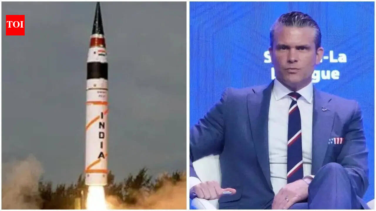 Pakistani journalist flubs with poser on India's Agni-6; how US war secretary Peter Hegseth reacted