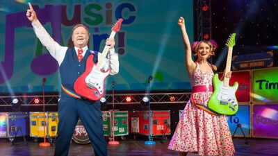 CBeebies star Justin Fletcher moves in with his 21-year-younger co-star Samantha Dorrance: 'Madly in love'