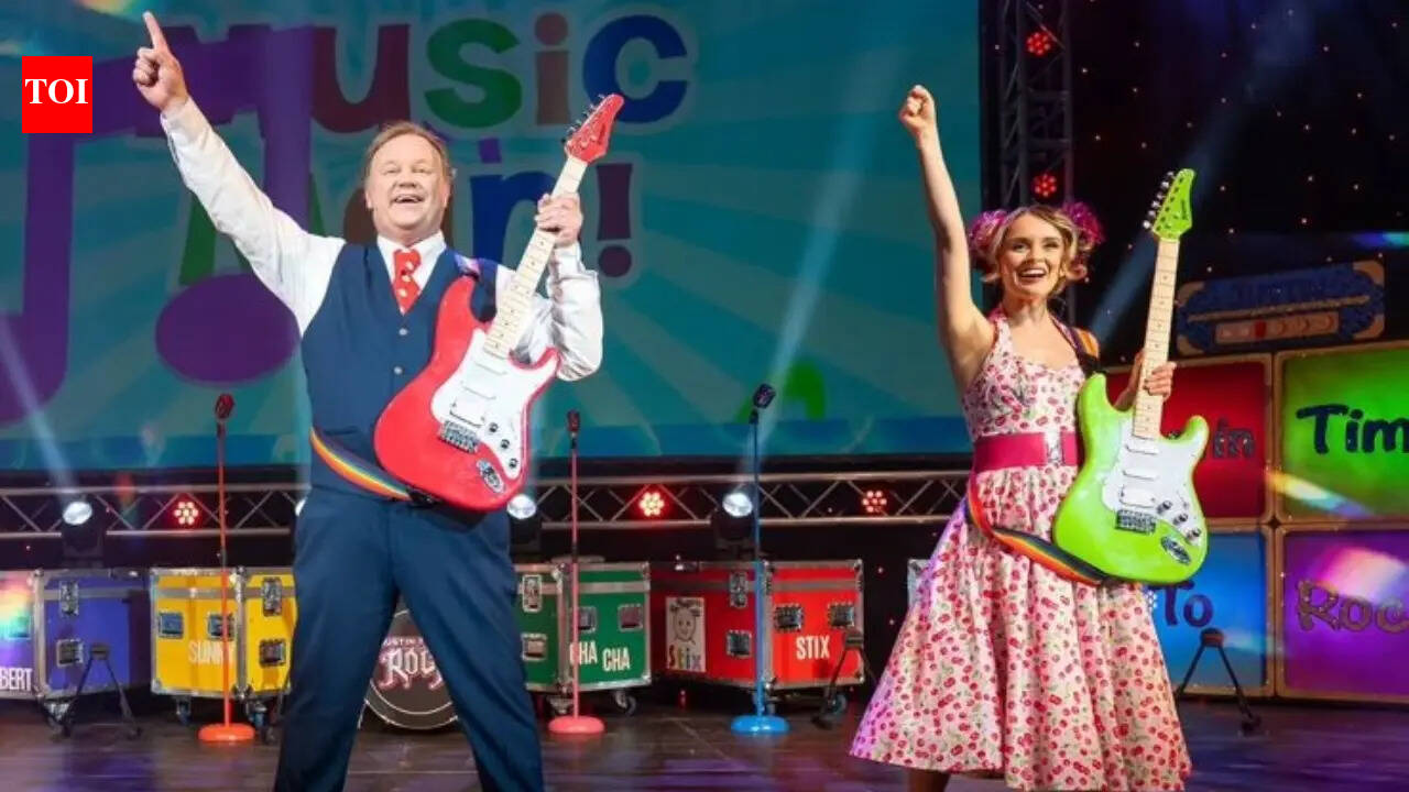 CBeebies star Justin Fletcher moves in with his 21-year-younger co-star Samantha Dorrance: 'Madly in love'