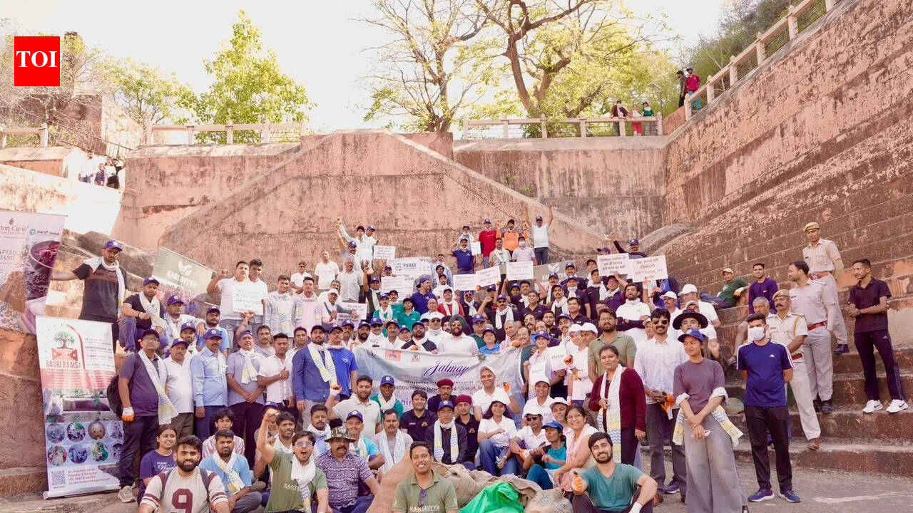 Nahargarh clean-up drive reveals scale of visitor littering