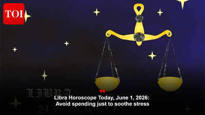 Libra Horoscope Today, June 1, 2026: Avoid spending just to soothe stress