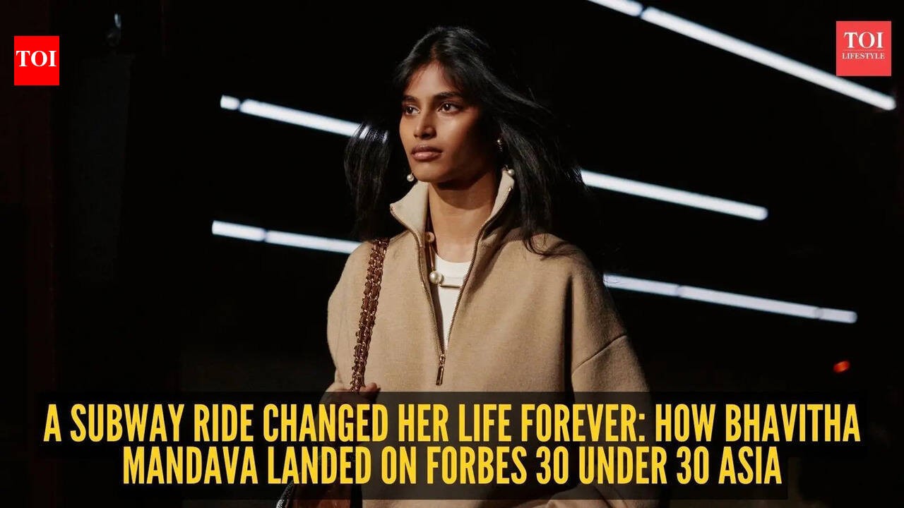 From a New York subway to Chanel: Bhavitha Mandava's remarkable journey lands her on Forbes 30 Under 30 Asia
