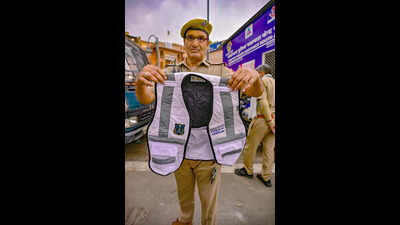 New smart vests to keep Jaipur traffic cops cool in scorching summer