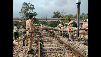 Hailstorm, heavy rain batter Uttarakhand; rail ops disrupted, crops, property damaged
