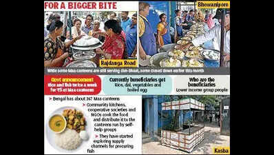 After egg-rice lunch, Maa Canteen patrons seek maach-bhaat date
