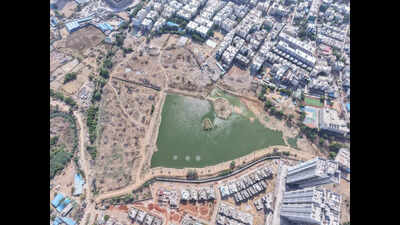 HYDRAA restores Mushkin Lake boundaries, fences water body