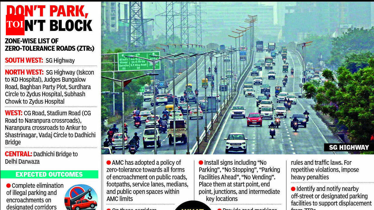 Park smart or pay dearly on 11 ‘zero-tolerance roads’