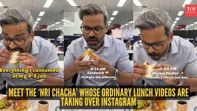  Meet the viral ‘NRI Chacha’ taking over Instagram with just his office lunch box