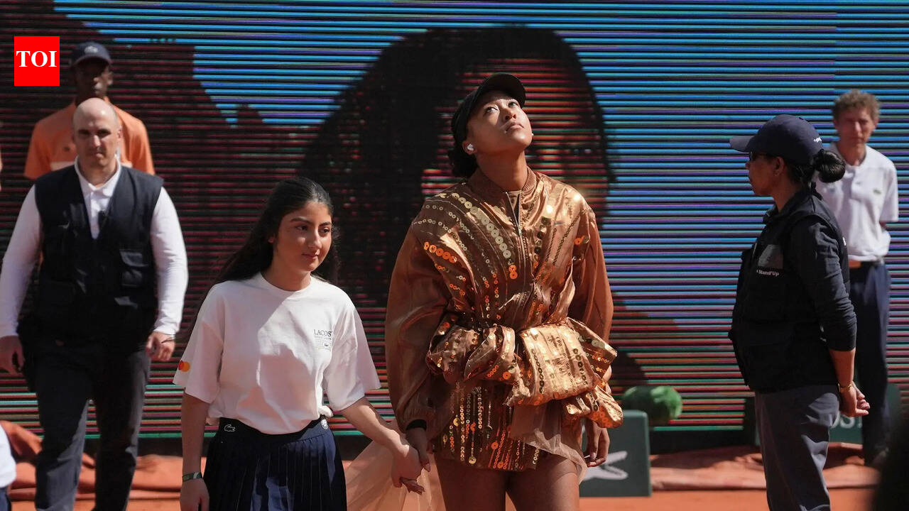 French Open 2026: Gold-sequinned Osaka survives three-setter, to face Sabalenka next