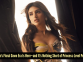 Sreeleela floats into the spotlight in a stunning floral gown