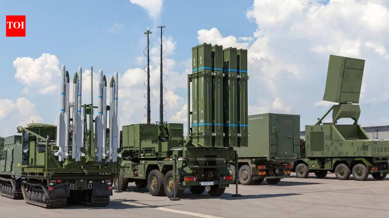 Ukraine receives new German IRIS-T air defence launcher amid continued Russian missile and drone attacks