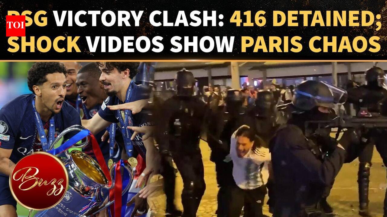 Paris Burns As PSG's Champions League Victory Celebration Turns Violent; 400+ Arrested, 7 Injured