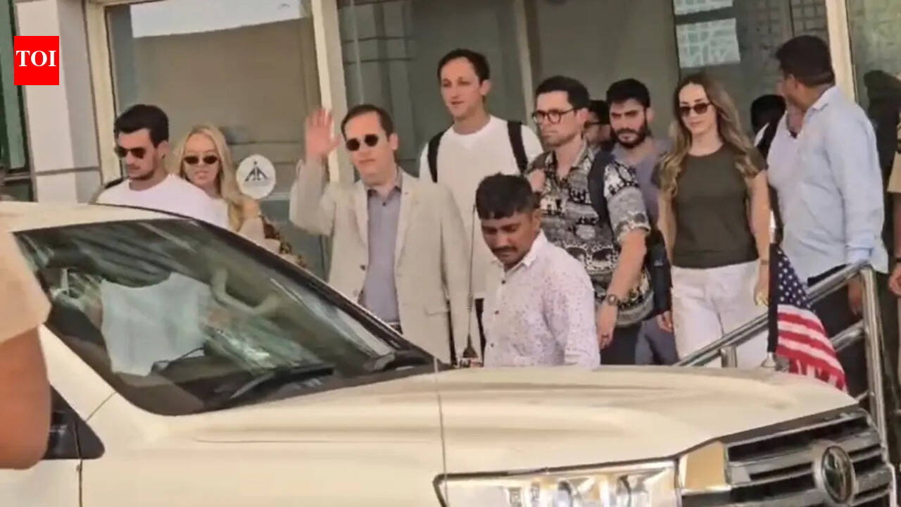 US President Donald Trump’s daughter Tiffany Trump visits Jaisalmer with Husband Michael Boulos
