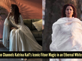 Sara Arjun's white anarkali is a love letter to Katrina's 'Fitoor' look!
