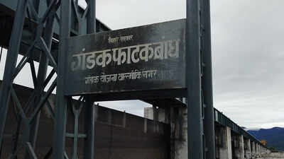 Gandak barrage gears up ahead of monsoon, deploys staff