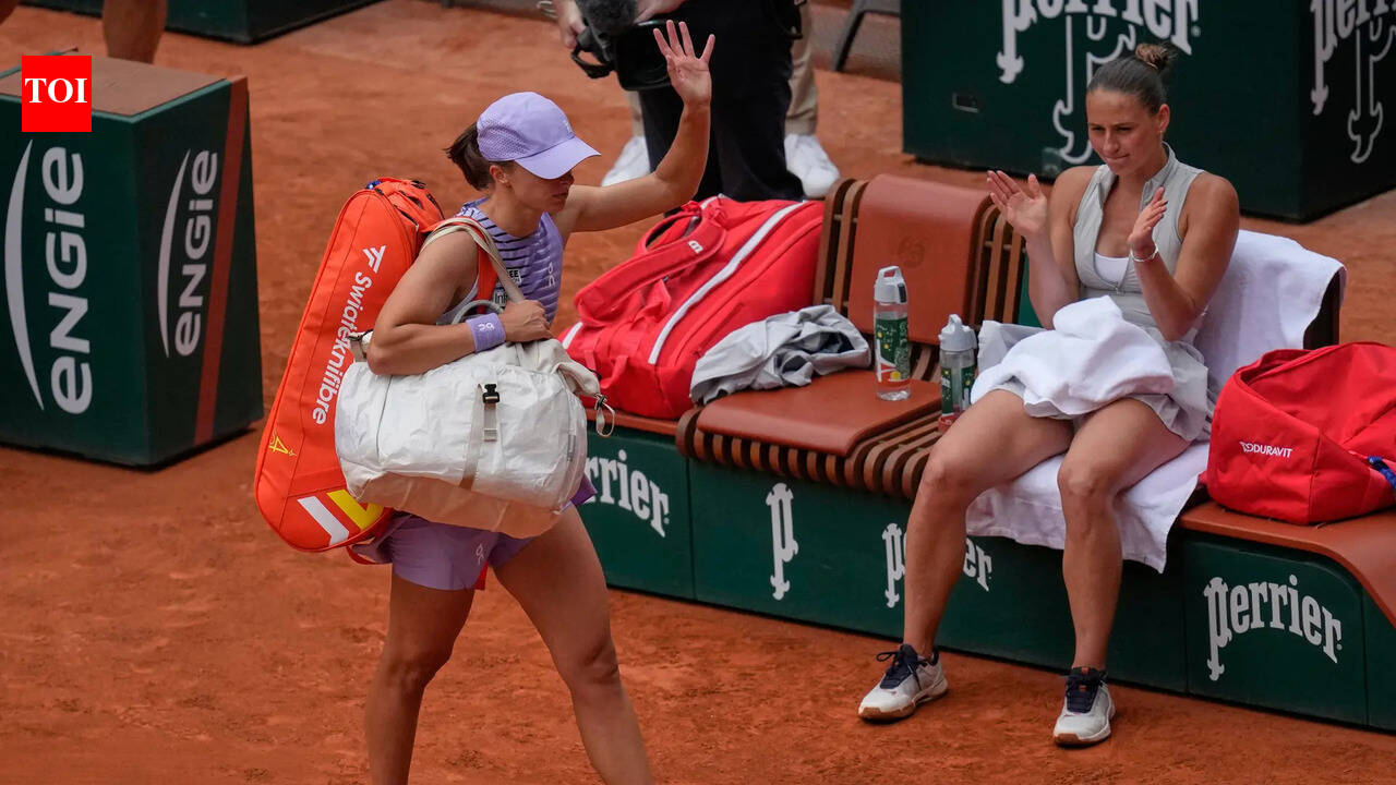 Birthday heartbreak for Swiatek! Four-time champion crashes out of French Open