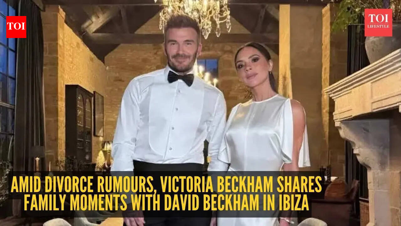 Amid divorce rumours, Victoria Beckham shares family moments with David Beckham in Ibiza