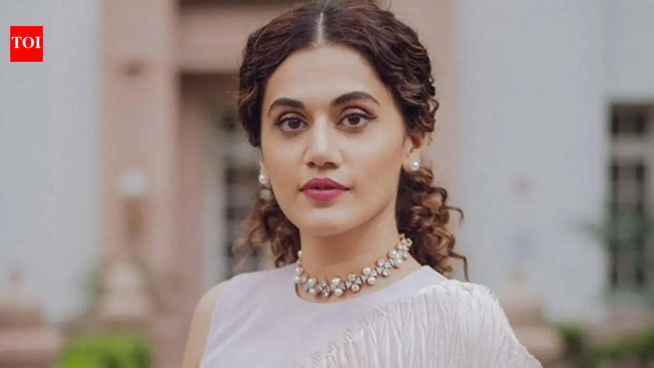 Taapsee Pannu opens up on the obsession with a 'flat stomach', tells girls to stop comparing their bodies: 'It's important to have that bit of fat'