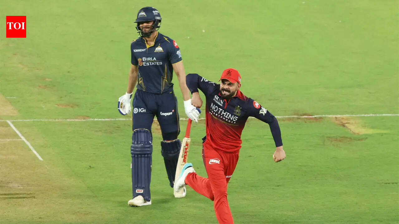 Kohli’s aggressive celebrations steal the show after Gill, Sudharsan fall early — Watch