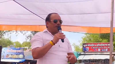  BJP MLA garlands Chambal dacoit's photo at Ahilyabai Holkar event, sparks outrage