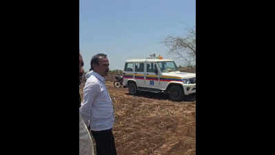 Ground survey of Shaktipeeth’s new alignment starts in Solapur dist amid heavy police presence