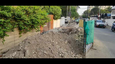 Dug-up roads, delays frustrate residents as cabling work drags on in Doon