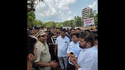 Railway work at Dombivli’s Thakurli ground in Maharashtra sparks protest, locals and politicians demand preservation of cricket venue