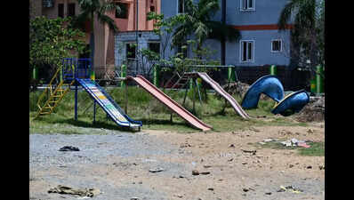 Park at Sai Nagar, Thoraippakkam cries for attention of civic authorities