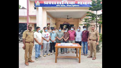 Cross-border job syndicate busted; 10 arrested,453 Nepalese youths rescued from Kushinagar