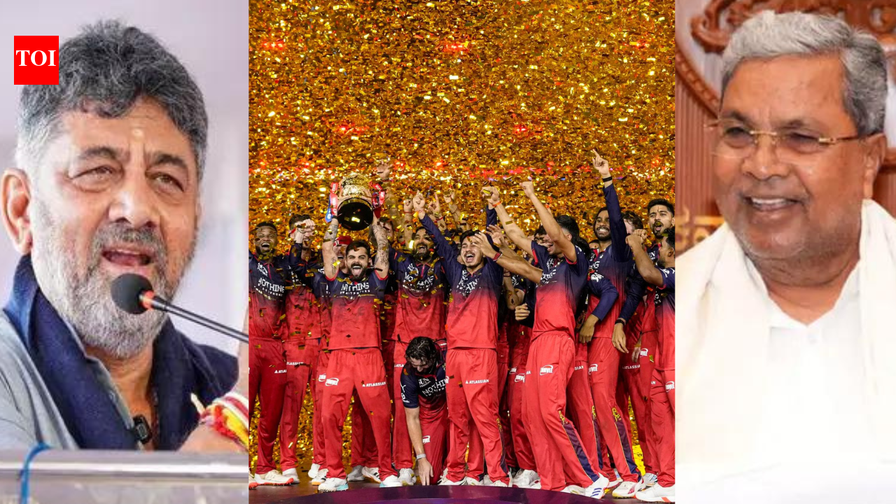 'Rises again as champions!' Karnataka CM-elect DK Shivakumar, Siddaramaiah congratulate RCB on winning IPL