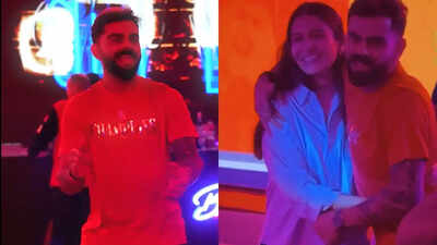 'One felt nice, we did it twice': Virat Kohli dons special T-shirt, dances with Anushka Sharma after RCB's IPL 2026 title win - WATCH