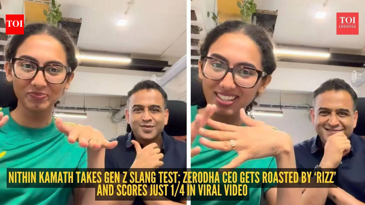 Nithin Kamath takes Gen Z slang test; Zerodha CEO gets roasted by ‘rizz’ and scores just 1/4 in viral video