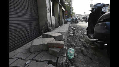 Dug-up roads, delays frustrate residents as cabling work drags on in Doon