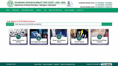 Telangana TET 2026 schedule released, CBT to be held across 10 sessions