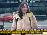 &lsquo;One thing that completely shocked me about New Zealand&rsquo;: Colombian woman can't believe what happens at 5 pm every day