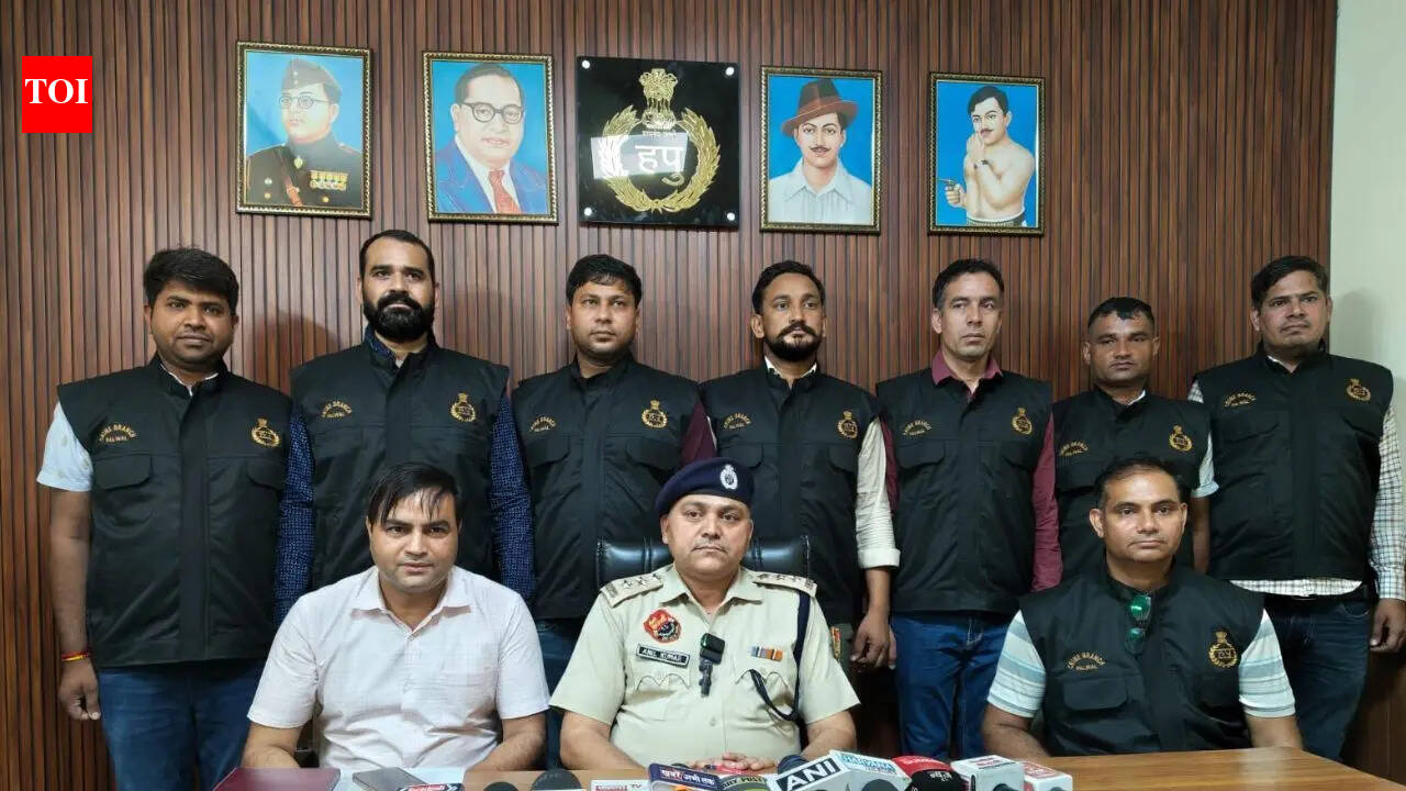 Silver robbery accused shot in leg, arrested after encounter in Haryana's Palwal