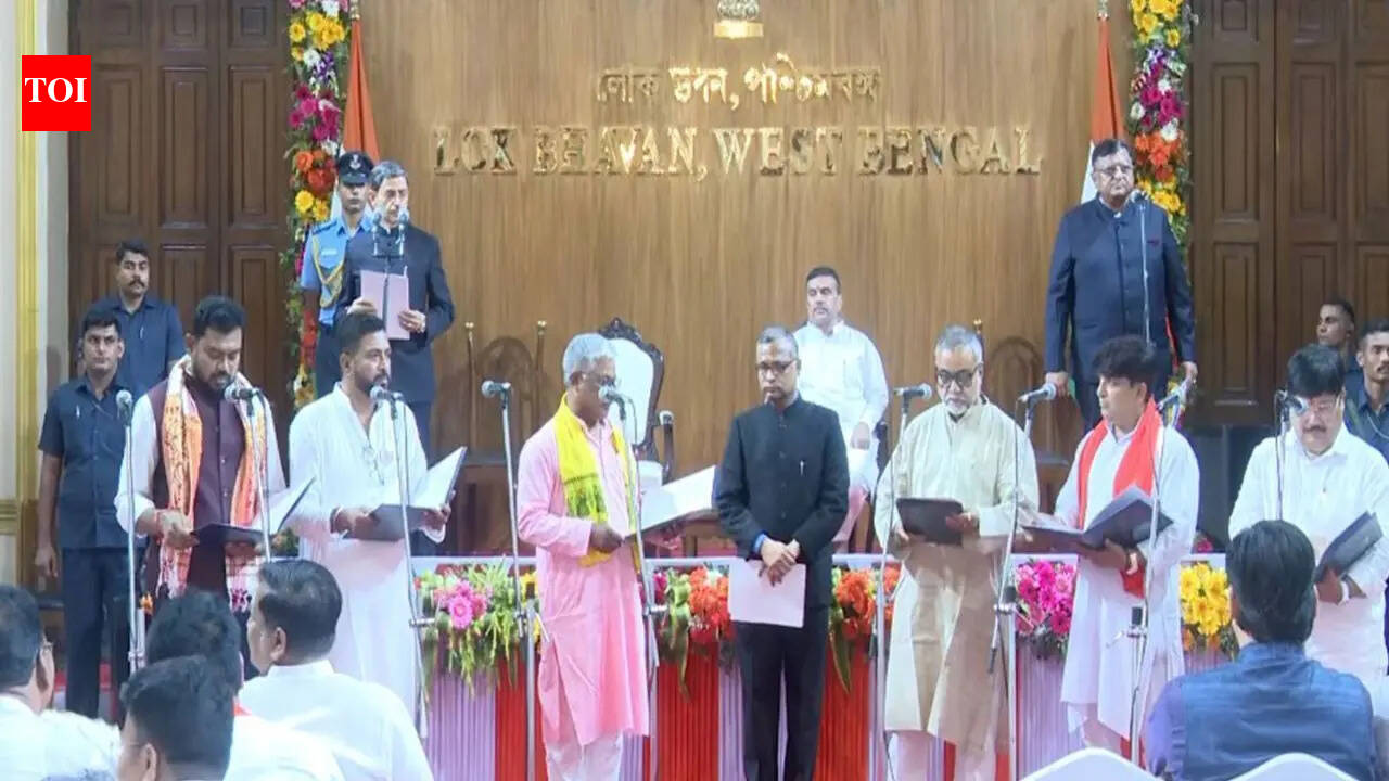 West Bengal cabinet expansion: 35 ministers take oath in Suvendu Adhikari govt