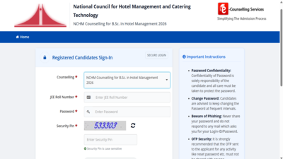 NCHMCT JEE counselling 2026 begins: Check important dates and details