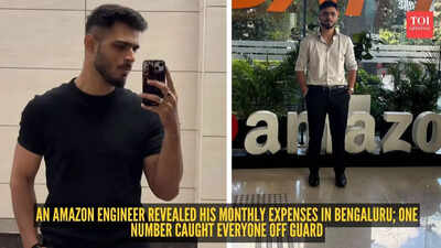 An Amazon engineer revealed his monthly expenses in Bengaluru; one number caught everyone off guard