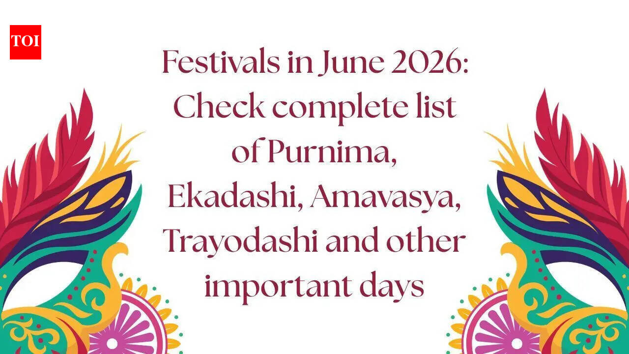 Festivals in June 2026: Check complete list of Purnima, Ekadashi, Amavasya, Trayodashi and other important days