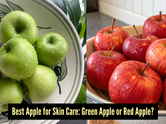 Green apple vs red apple: Which one is better for naturally glowing skin?