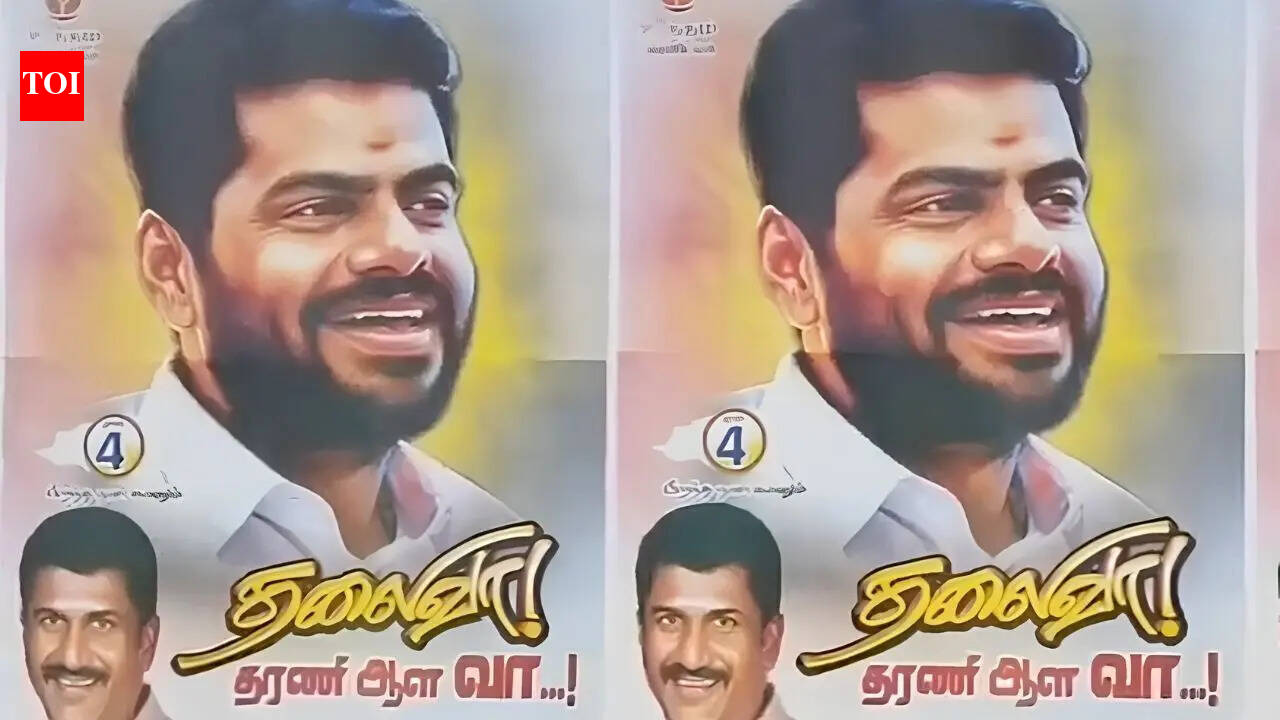 Annamalai posters fuel speculation over new political outfit in Tamil Nadu